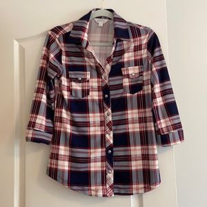 Plaid Button up Shirt